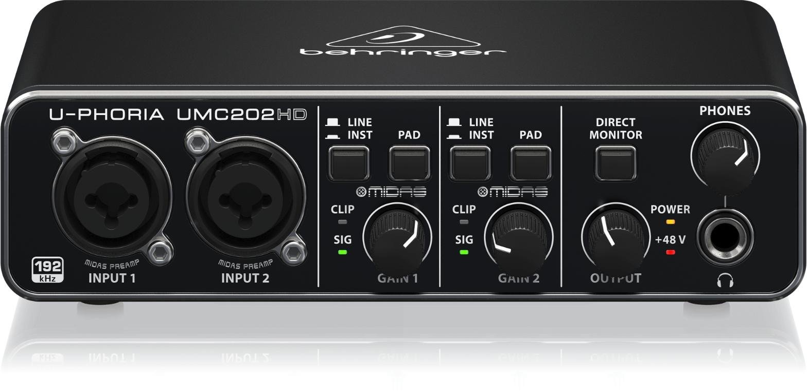 Behringer U-Phoria UMC202HD